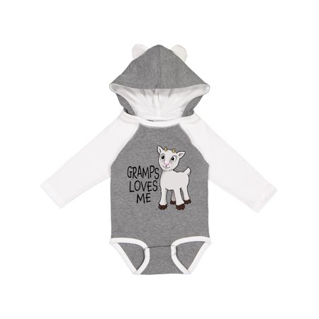 Inktastic Gramps Loves Me- cute goat Gift Baby Boy or Baby Girl Long Sleeve Bodysuit
Inktastic Gramps Loves Me- cute goat Gift Baby Boy or Baby Girl Long Sleeve Bodysuit