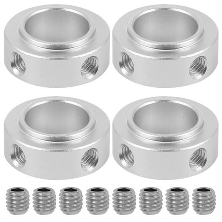 4pcs Aluminum Alloy Steel Set Screw Shaft Collars for Lawn Tractor Garage Doors
4pcs Aluminum Alloy Steel Set Screw Shaft Collars for Lawn Tractor Garage Doors