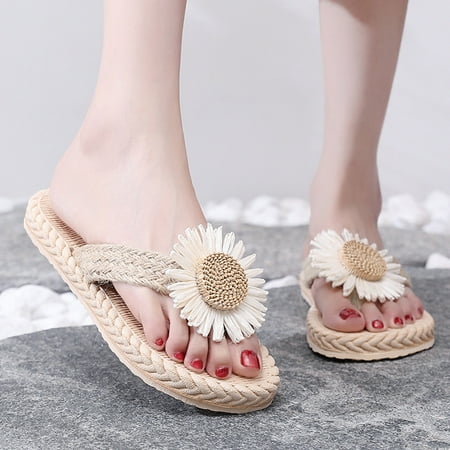 Cathalem Fashion Spring And Summer Women Slippers Flat Bottom Lightweight Flip Flops Flowers Solid Warm House Slippers for Women A 8
Cathalem Fashion Spring And Summer Women Slippers Flat Bottom Lightweight Flip Flops Flowers Solid Warm House Slippers for Women A 8