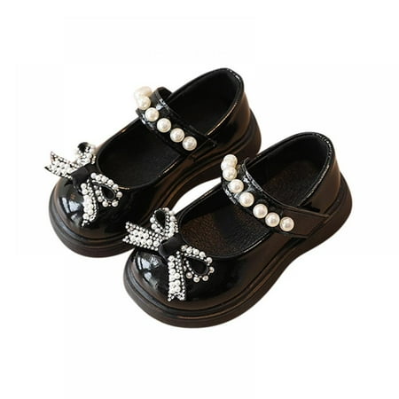 Little Girls Leather Shoes Baby Infant Toddler Girl Pearl Bow Design Dress Shoes Cute Flower Girl Shoes Flats Beans Shoes
Little Girls Leather Shoes Baby Infant Toddler Girl Pearl Bow Design Dress Shoes Cute Flower Girl Shoes Flats Beans Shoes