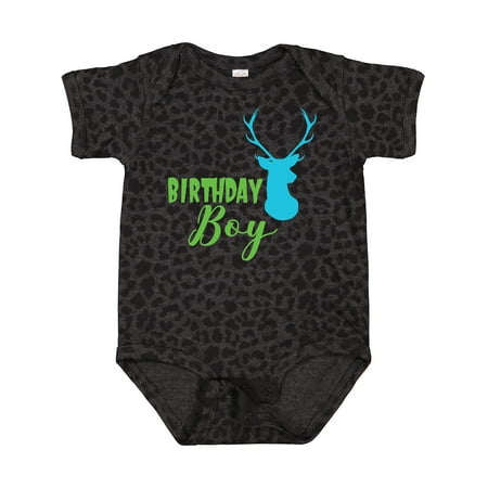 Inktastic Birthday Boy Deer Head Deer Antlers Gift Baby Boy Bodysuit 
Inktastic Birthday Boy Deer Head Deer Antlers Gift Baby Boy Bodysuit