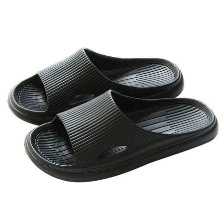 ZXHACSJ Cool Slippers Home Slippers Indoor Anti-slip Silent Thick-soled Slippers Black 42
ZXHACSJ Cool Slippers Home Slippers Indoor Anti-slip Silent Thick-soled Slippers Black 42