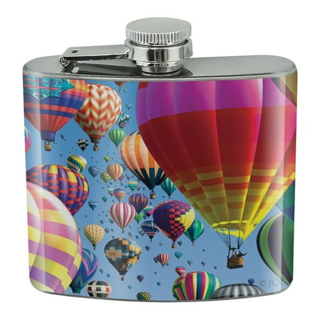 Hot Air Balloon Festival Up in the Air Stainless Steel 5oz Hip Drink Kidney Flask
Hot Air Balloon Festival Up in the Air Stainless Steel 5oz Hip Drink Kidney Flask