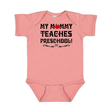 Inktastic Preschool Teacher Mommy Gift Baby Boy or Baby Girl Bodysuit