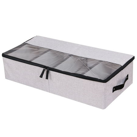 Foldable Storage Box for Shoes Wardrobe Closet Organizer Sock Bra Underwear Storage Bag Light Grey
Foldable Storage Box for Shoes Wardrobe Closet Organizer Sock Bra Underwear Storage Bag Light Grey