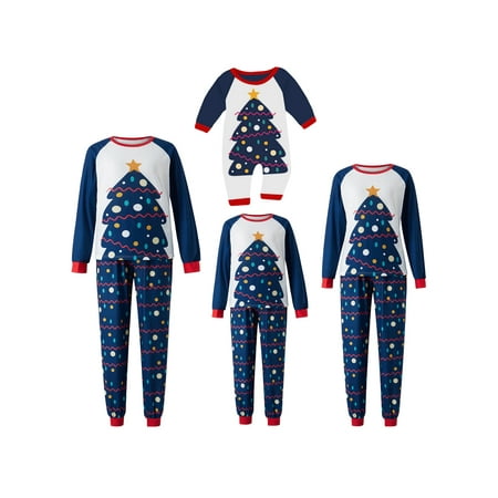 Afunbaby Christmas Family Matching Pajamas Women Cotton Jammies Men Clothes Xmas Tree Print Sleepwear Long Sleeve Pjs
Afunbaby Christmas Family Matching Pajamas Women Cotton Jammies Men Clothes Xmas Tree Print Sleepwear Long Sleeve Pjs