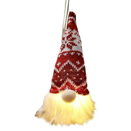 FAIOIN Christmas Lighting Gnome Pendant Santa Gnome Plush for Doll Decorative Hanging Ornament Indoor Party Favor Christmas Gif
FAIOIN Christmas Lighting Gnome Pendant Santa Gnome Plush for Doll Decorative Hanging Ornament Indoor Party Favor Christmas Gif