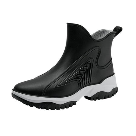 Rain Shoes for Women Women S Fashion Rain Shoes Outside Waterproof Shoes Kitchen Rubber Shoes Soft Bottom Comfortable Middle Tube Rain Boots Water Shoes for Women Pu Black 38
Rain Shoes for Women Women S Fashion Rain Shoes Outside Waterproof Shoes Kitchen Rubber Shoes Soft Bottom Comfortable Middle Tube Rain Boots Water Shoes for Women Pu Black 38