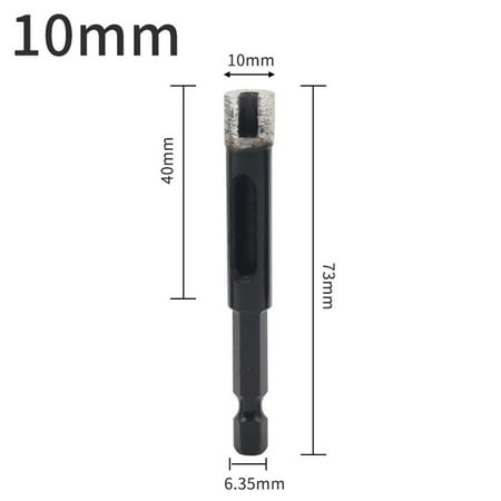 YEDYLY 1PCS Hexagonal Shank Sintered Hole Opener Brazed Diamond Ceramic Tile Drill Bit
YEDYLY 1PCS Hexagonal Shank Sintered Hole Opener Brazed Diamond Ceramic Tile Drill Bit