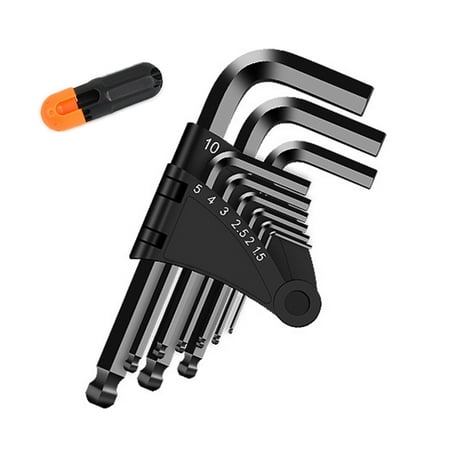 Limei Hex Key Set 10Pcs/Set Repair Work L-Shaped Hard Heavy Duty Hexagonal Wrench Kit
Limei Hex Key Set 10Pcs/Set Repair Work L-Shaped Hard Heavy Duty Hexagonal Wrench Kit