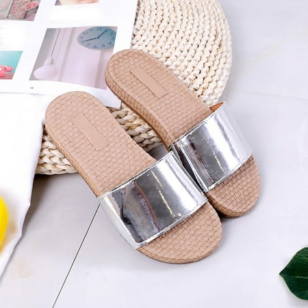 GWAABD Slip on Casual Shoes for Women Fashion Women Summer Casual Straw Concise Flat Cool Indoor Outdoor Slippers
GWAABD Slip on Casual Shoes for Women Fashion Women Summer Casual Straw Concise Flat Cool Indoor Outdoor Slippers
