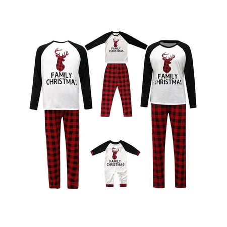 FSDJHSDH Family Matching Christmas Pajamas Set Long Sleeve Deer Raglan Sleepsuit Nightwear
FSDJHSDH Family Matching Christmas Pajamas Set Long Sleeve Deer Raglan Sleepsuit Nightwear