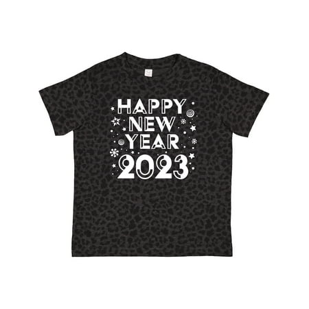 Inktastic Happy New Year 2023 Gift Toddler Boy or Toddler Girl T-Shirt