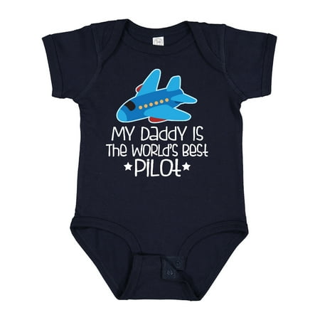 Inktastic Daddy is Worlds Best Pilot Airplane Childs Gift Baby Boy or Baby Girl Bodysuit
Inktastic Daddy is Worlds Best Pilot Airplane Childs Gift Baby Boy or Baby Girl Bodysuit