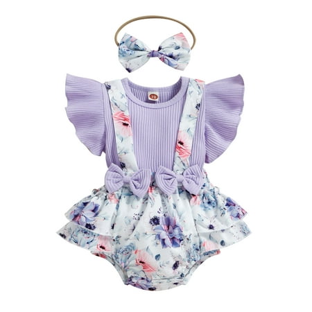 Calsunbaby Newborn Baby Girls Casual Romper Cartoon Printed Fly Sleeve Patchwork Bodysuit Headband Clothes Flower 9-12 Months
Calsunbaby Newborn Baby Girls Casual Romper Cartoon Printed Fly Sleeve Patchwork Bodysuit Headband Clothes Flower 9-12 Months