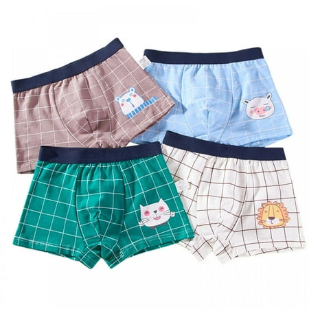 4PCS Boys Underwear Kids Cotton Boxer Briefs Cartoon Training Boyshorts for Toddler Size 2-12 Years
4PCS Boys Underwear Kids Cotton Boxer Briefs Cartoon Training Boyshorts for Toddler Size 2-12 Years