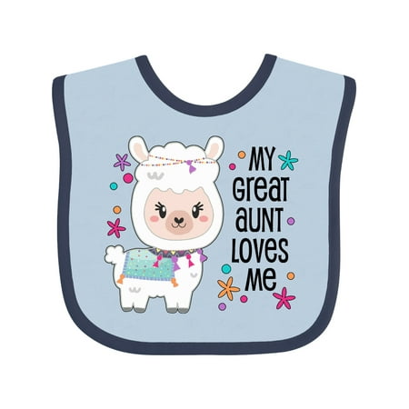 Inktastic My Great Aunt Loves Me- Cute and Happy Llama Gift Baby Boy or Baby Girl Bib
Inktastic My Great Aunt Loves Me- Cute and Happy Llama Gift Baby Boy or Baby Girl Bib