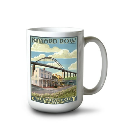 15 fl oz Ceramic Mug Bayard Row Chesapeake City Maryland Dishwasher & Microwave Safe
15 fl oz Ceramic Mug Bayard Row Chesapeake City Maryland Dishwasher & Microwave Safe