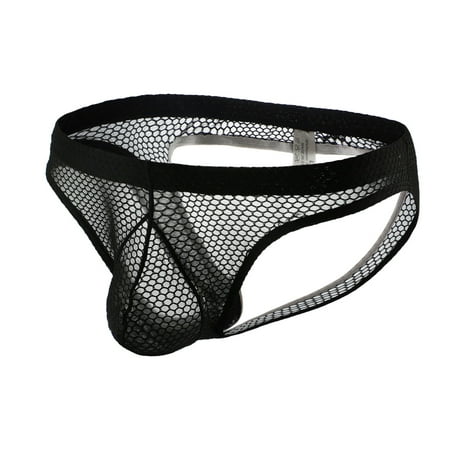 Mishuowoti Men s Underwear Boxer Briefs Mesh Breathable Underpants
