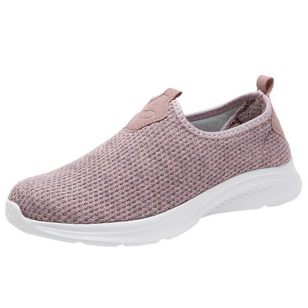 Sneakers for Women Leisure Women S Slip On Travel Soft Sole Comfortable Shoes Outdoor Mesh Shoes Runing Fashion Sports Breathable Shoes Womens Sneakers Mesh Pink 40
Sneakers for Women Leisure Women S Slip On Travel Soft Sole Comfortable Shoes Outdoor Mesh Shoes Runing Fashion Sports Breathable Shoes Womens Sneakers Mesh Pink 40