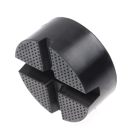 Anti Slip DIY Car Universal X-Slot Jack Pad Rubber Frame Rail Adapter Protector