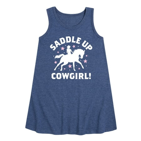 Instant Message - Saddle Up Cowgirl - Toddler and Youth Girls A-line Dress 
Instant Message - Saddle Up Cowgirl - Toddler and Youth Girls A-line Dress