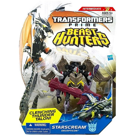 Transformers Prime Beast Hunters Starscream Deluxe Action Figure
