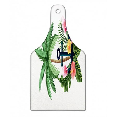 Vintage Nautical Tattoo Cutting Board Tropical Palm Trees Anchor and Exotic Hibiscus Decorative Tempered Glass Cutting and Serving Board in 3 Sizes by Ambesonne
Vintage Nautical Tattoo Cutting Board Tropical Palm Trees Anchor and Exotic Hibiscus Decorative Tempered Glass Cutting and Serving Board in 3 Sizes by Ambesonne