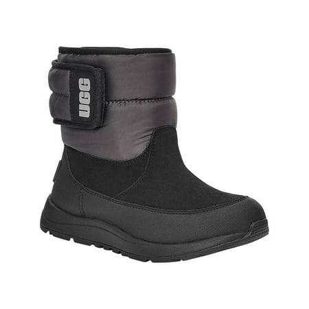 Toty Weather Black/charcoal Boots Kids Size 10