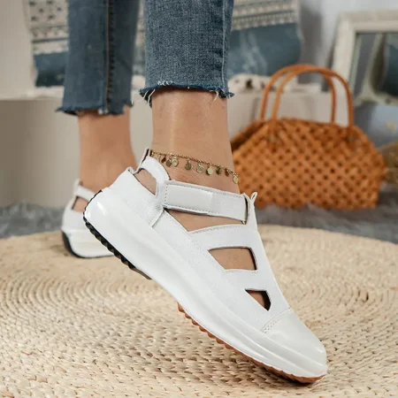 Women‘s Cutout Design Low Top Sneakers Round Toe Lightweight Shoes Women‘s Footwear
Women‘s Cutout Design Low Top Sneakers Round Toe Lightweight Shoes Women‘s Footwear