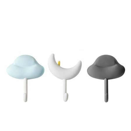3pcs/set Cute Storage Hanger Bathroom Home Living Kitchen Holder Traceless Hooks Moon Cloud Shape Seamless Adhesive Hook Wall Rack F
3pcs/set Cute Storage Hanger Bathroom Home Living Kitchen Holder Traceless Hooks Moon Cloud Shape Seamless Adhesive Hook Wall Rack F