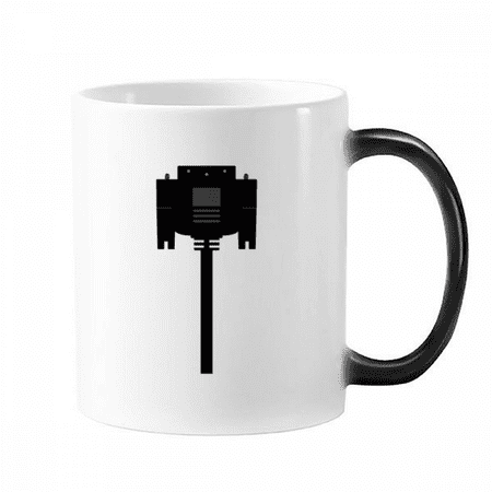 Black Display Screen Cable Plug Changing Color Mug Morphing Heat Sensitive Cup With Handles 350 ml
Black Display Screen Cable Plug Changing Color Mug Morphing Heat Sensitive Cup With Handles 350 ml