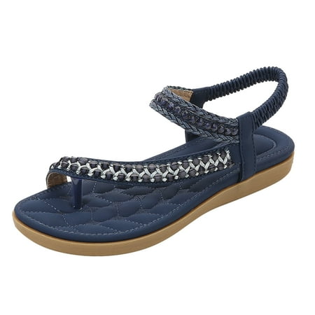 Pyhlmscde Womens Flat Sandals Summer Casual Boho Dress Shoes Comfort Open Toe Elastic Ankle Strap Beach Sandals Shoes
Pyhlmscde Womens Flat Sandals Summer Casual Boho Dress Shoes Comfort Open Toe Elastic Ankle Strap Beach Sandals Shoes
