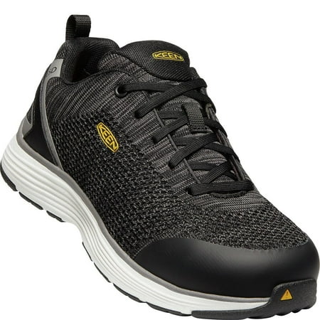 1021350 KEEN Women s Sparta ESD Safety Shoes - Black/Grey Flannel