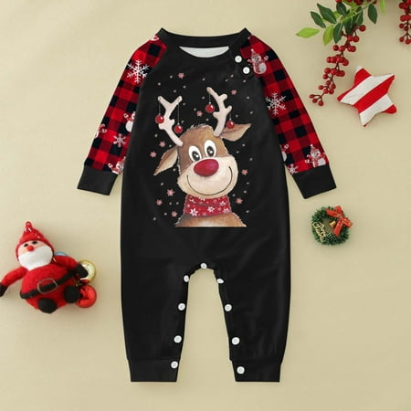 Christmas Baby Pajamas Suit Family Xmas Pajamas Cute Print Sleepwear Matching Set Print Pjs Plaid Long Sleeve Sleepwear
Christmas Baby Pajamas Suit Family Xmas Pajamas Cute Print Sleepwear Matching Set Print Pjs Plaid Long Sleeve Sleepwear