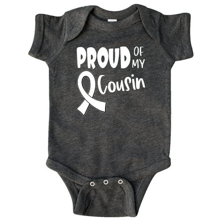 Inktastic Proud of my Cousin Blindness Awareness White Ribbon Gift Baby Boy or Baby Girl Bodysuit
Inktastic Proud of my Cousin Blindness Awareness White Ribbon Gift Baby Boy or Baby Girl Bodysuit
