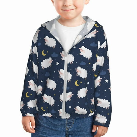 Lukts Cute Sheep 1 Print Children s Long-Sleeved Sun Protection Clothing Hooded Sweatshirts for Boys and Girls Outdoor Sports-4 Years
Lukts Cute Sheep 1 Print Children s Long-Sleeved Sun Protection Clothing Hooded Sweatshirts for Boys and Girls Outdoor Sports-4 Years