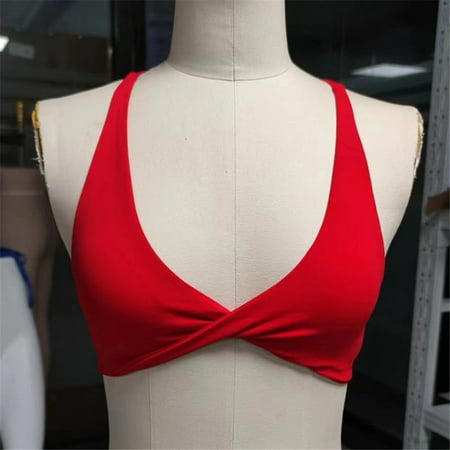 ASYTTY Women s Sports Bra Bustier Padded Yoga Bra Cross Back Jogging Gym Fitness Bra Red Size-L
ASYTTY Women s Sports Bra Bustier Padded Yoga Bra Cross Back Jogging Gym Fitness Bra Red Size-L