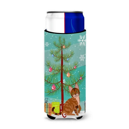 Carolines Treasures BB4431MUK Sokoke Cat Merry Christmas Tree Michelob Ultra Hugger for slim cans Slim Can multicolor
Carolines Treasures BB4431MUK Sokoke Cat Merry Christmas Tree Michelob Ultra Hugger for slim cans Slim Can multicolor