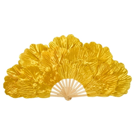 VEAREAR Folding Fan Waterproof 3-layer Petals Bamboo Handle Handheld Chinese Yangge Dance Fan Performance Prop for Performance
VEAREAR Folding Fan Waterproof 3-layer Petals Bamboo Handle Handheld Chinese Yangge Dance Fan Performance Prop for Performance