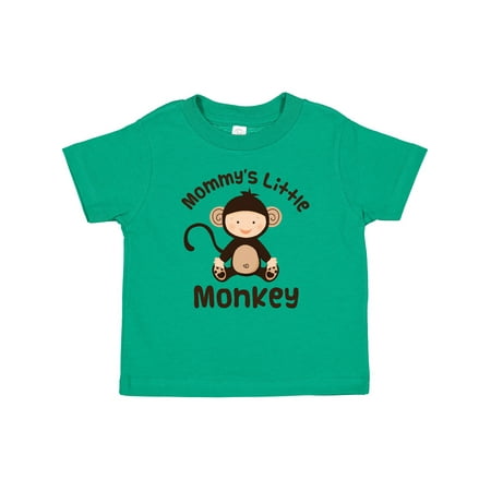 Inktastic Mommys Little Monkey Baby Boy Outfit Gift Baby Boy T-Shirt