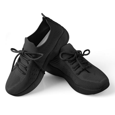 Innens Women s Mesh Knit Sneakers Flats Size 6.5 Black 
Innens Women s Mesh Knit Sneakers Flats Size 6.5 Black