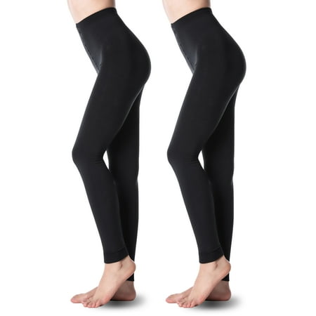 G&Y 2 Pairs Fleece Lined Footless Tights for Women - 100D Opaque Warm Winter Pantyhose
G&Y 2 Pairs Fleece Lined Footless Tights for Women - 100D Opaque Warm Winter Pantyhose
