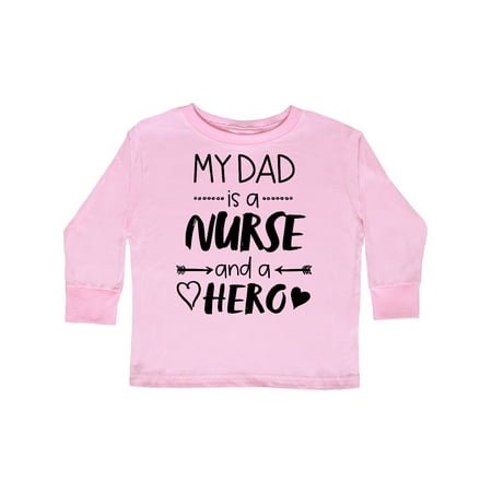 Inktastic My Dad is a Nurse and a Hero Gift Toddler Boy or Toddler Girl Long Sleeve T-Shirt
Inktastic My Dad is a Nurse and a Hero Gift Toddler Boy or Toddler Girl Long Sleeve T-Shirt