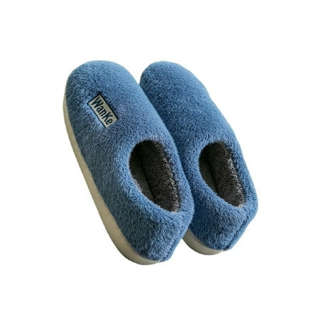 SIMANLAN Womens Slippers Fluffy Warm Shoes House Fuzzy Slipper Mens Casual Unisex Soft Plush Blue 10.5-11
SIMANLAN Womens Slippers Fluffy Warm Shoes House Fuzzy Slipper Mens Casual Unisex Soft Plush Blue 10.5-11