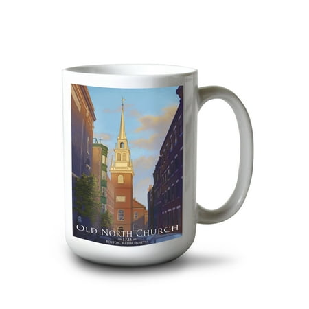 15 fl oz Ceramic Mug Boston Massachusetts Old North Church Dishwasher & Microwave Safe
15 fl oz Ceramic Mug Boston Massachusetts Old North Church Dishwasher & Microwave Safe