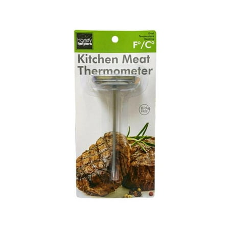 Kole Imports GE807-16 Stainless Steel Kitchen Meat Thermometer - Pack of 16