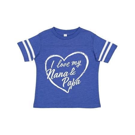 Inktastic I Love My Nana and Papa in White Chalk Heart Gift Toddler Boy or Toddler Girl T-Shirt
Inktastic I Love My Nana and Papa in White Chalk Heart Gift Toddler Boy or Toddler Girl T-Shirt