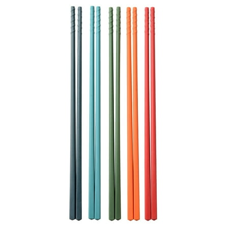5 Pairs Reusable Chopsticks Dishwasher Safe Non-Slip Chop Sticks Set Japanese Style
5 Pairs Reusable Chopsticks Dishwasher Safe Non-Slip Chop Sticks Set Japanese Style
