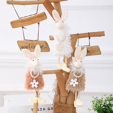 SunSunrise Easter Doll Pendant Soft Multi-functional Flannel Decorative Rabbit Hanging Ornament for Festival
SunSunrise Easter Doll Pendant Soft Multi-functional Flannel Decorative Rabbit Hanging Ornament for Festival